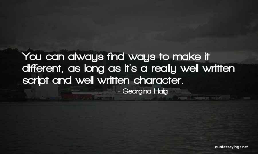 Gawrons Meats Quotes By Georgina Haig Gawrons Meats Quotes By Georgina Haig
