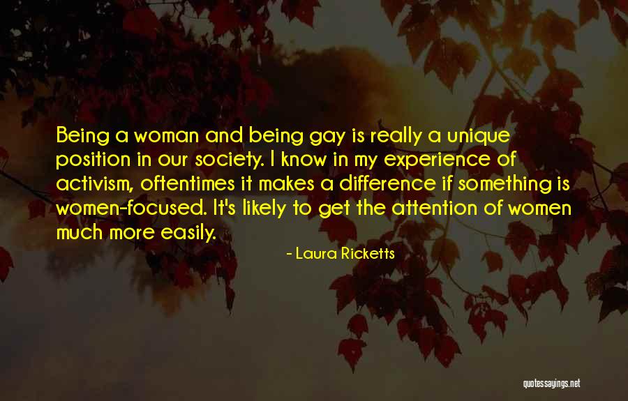 Gay Activism Quotes By Laura Ricketts Gay Activism Quotes By Laura Ricketts