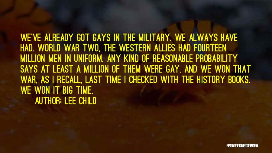 Gay Allies Quotes By Lee Child