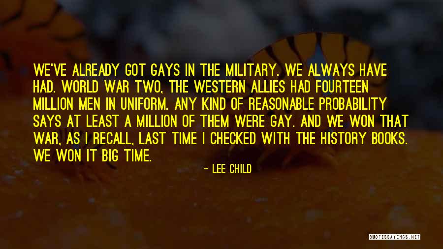 Gay Allies Quotes By Lee Child