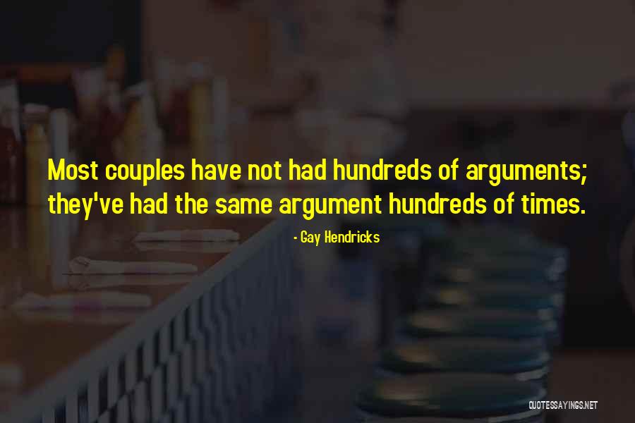 Gay Couples Quotes By Gay Hendricks