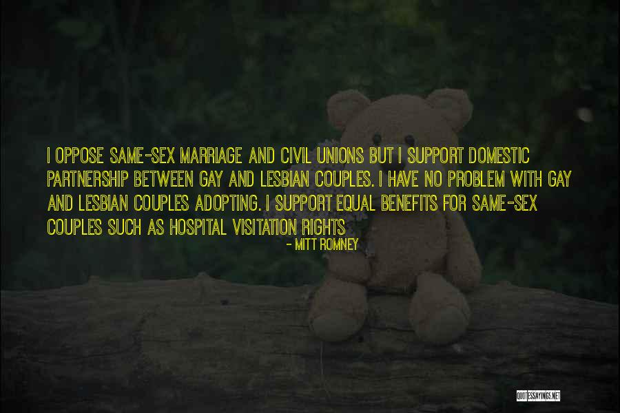 Gay Couples Quotes By Mitt Romney