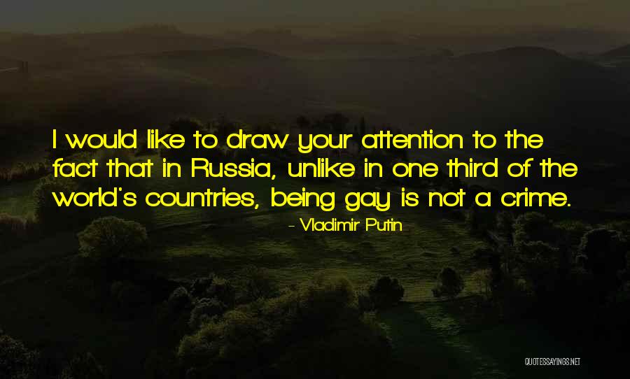 Gay Fact Quotes By Vladimir Putin Gay Fact Quotes By Vladimir Putin