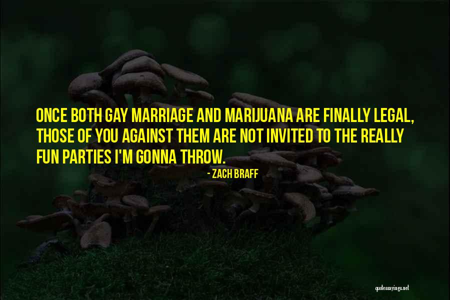 Gay Marriage Against Quotes By Zach Braff