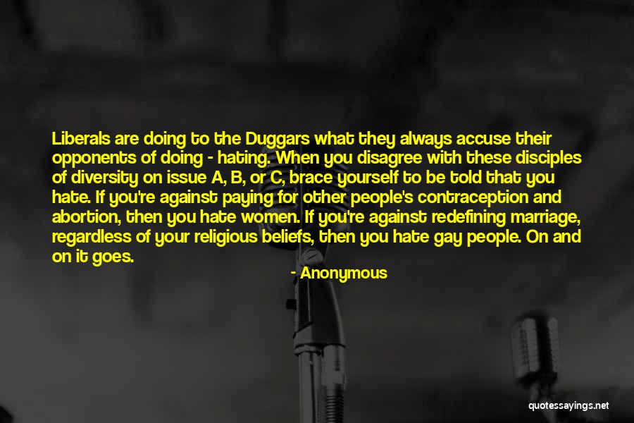 Gay Marriage Quotes By Anonymous