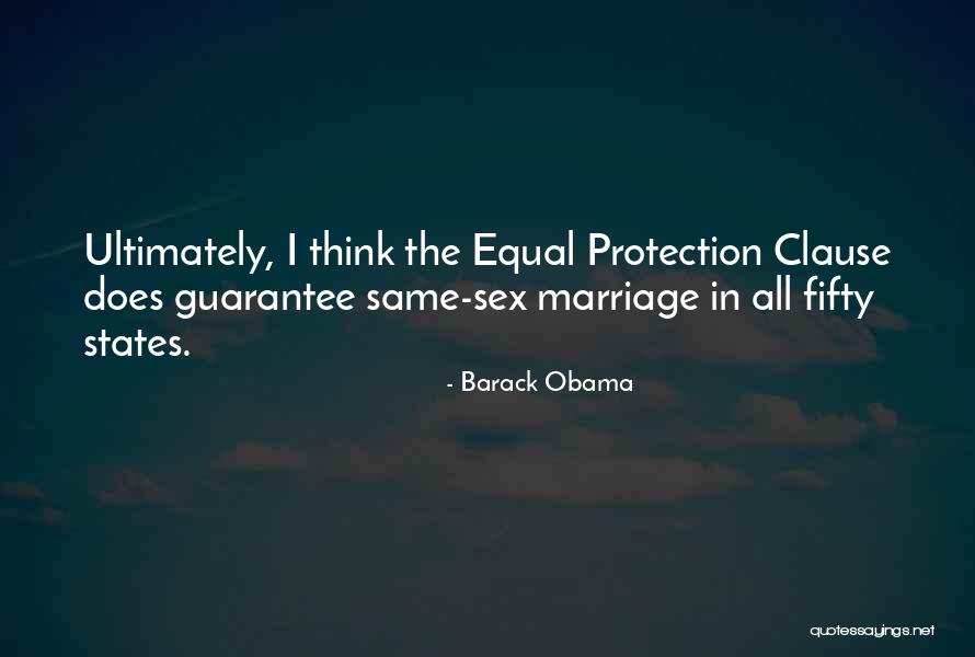 Gay Marriage Quotes By Barack Obama