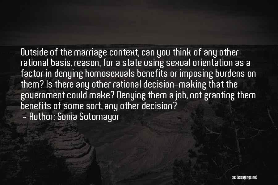 Gay Marriage Quotes By Sonia Sotomayor