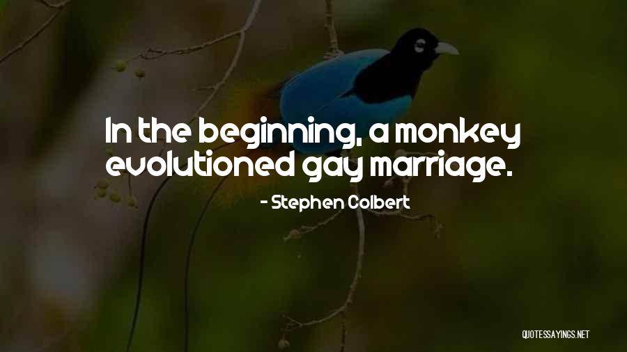 Gay Marriage Quotes By Stephen Colbert