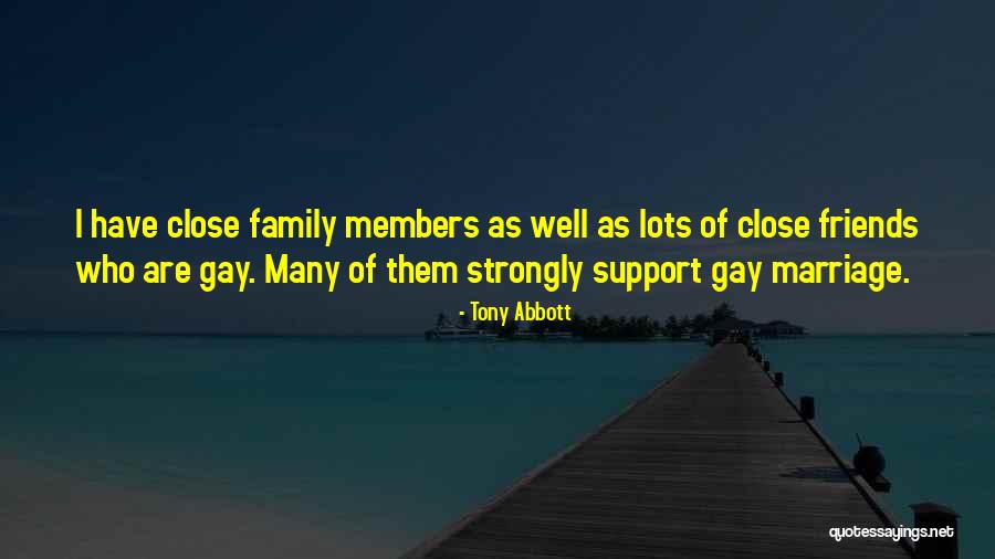 Gay Marriage Quotes By Tony Abbott