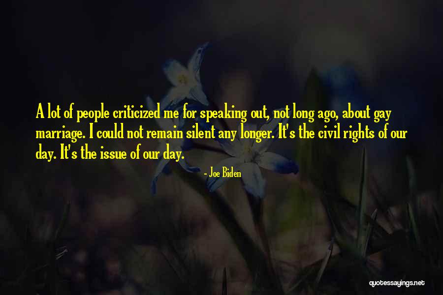 Gay Marriage Rights Quotes By Joe Biden Gay Marriage Rights Quotes By Joe Biden