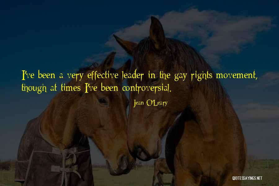 Gay Movement Quotes By Jean O'Leary Gay Movement Quotes By Jean O'Leary