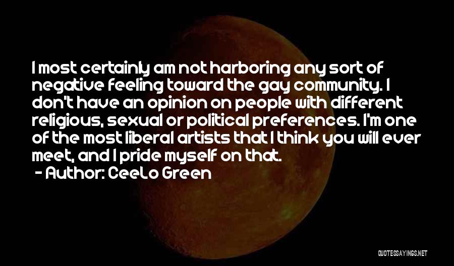 Gay Pride Quotes By CeeLo Green