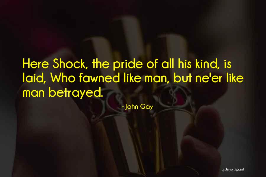 Gay Pride Quotes By John Gay