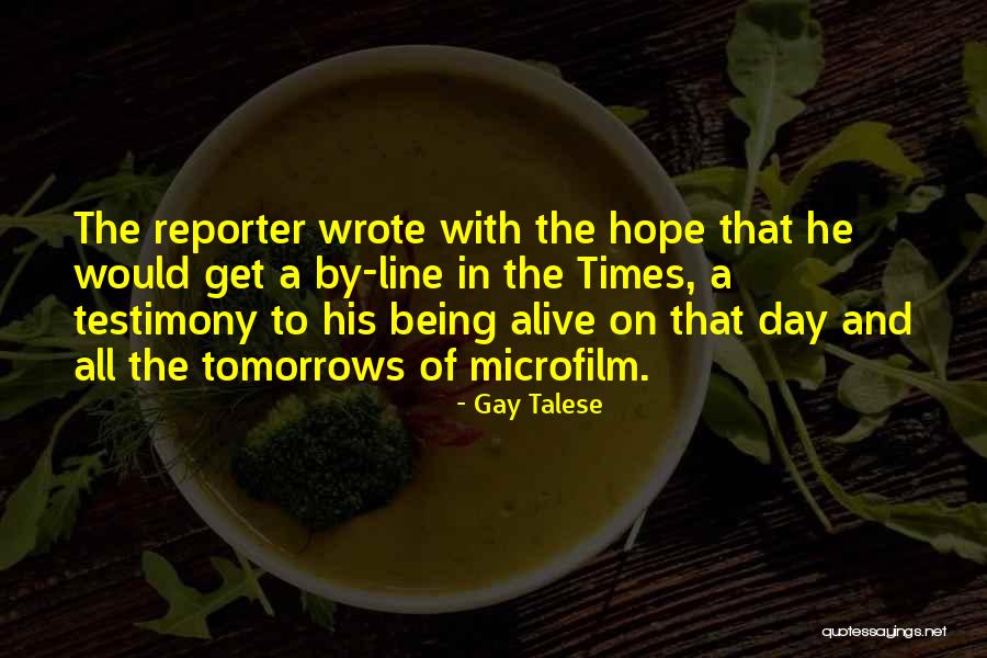 Gay Talese Quotes 396848 Gay Talese Quotes 396848