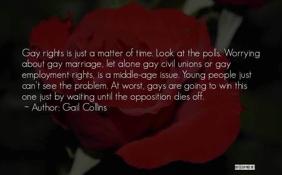 Gay Unions Quotes By Gail Collins