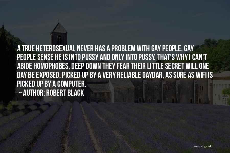 Gaydar Quotes By Robert Black