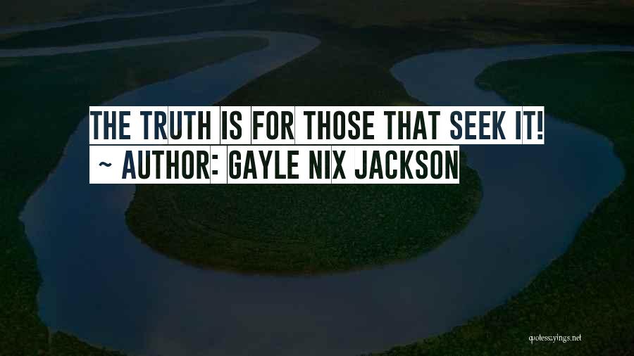 Gayle Nix Jackson Quotes 372685