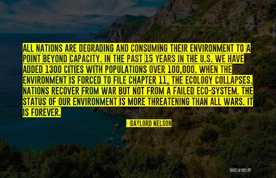 Gaylord Quotes By Gaylord Nelson Gaylord Quotes By Gaylord Nelson