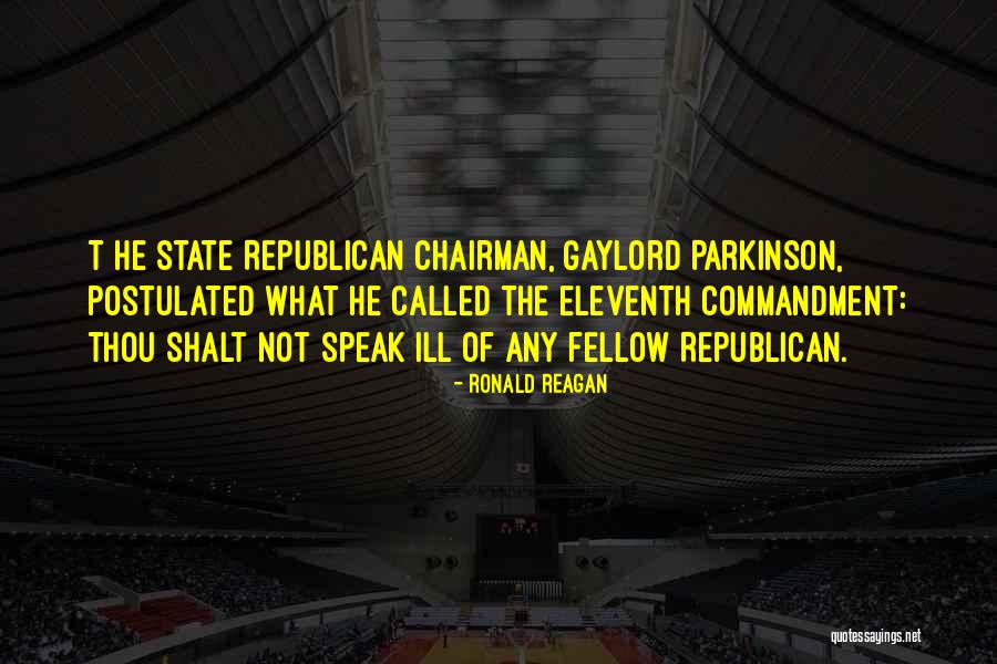 Gaylord Quotes By Ronald Reagan Gaylord Quotes By Ronald Reagan