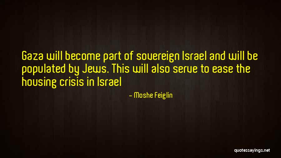 Gaza Israel Quotes By Moshe Feiglin