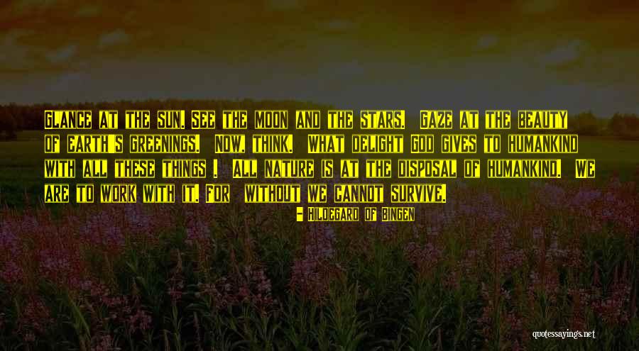 Gaze And Glance Quotes By Hildegard Of Bingen Gaze And Glance Quotes By Hildegard Of Bingen