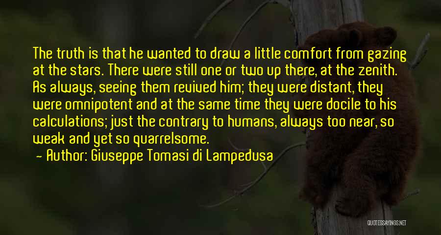 Gazing At The Stars Quotes By Giuseppe Tomasi Di Lampedusa