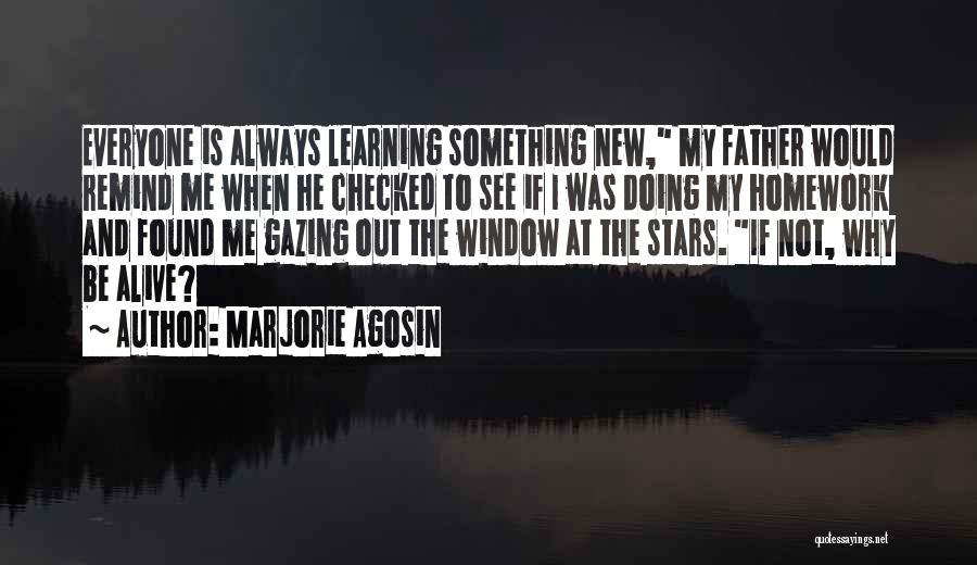 Gazing At The Stars Quotes By Marjorie Agosin