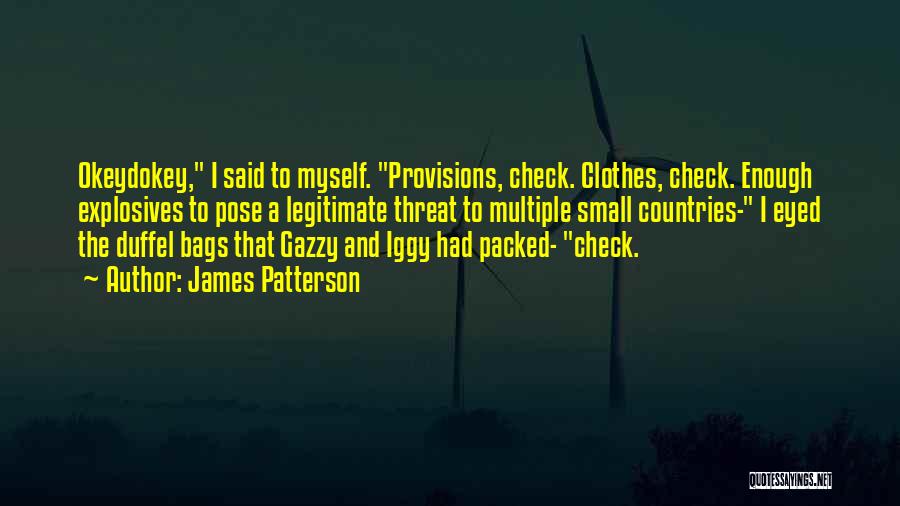 Gazzy Quotes By James Patterson