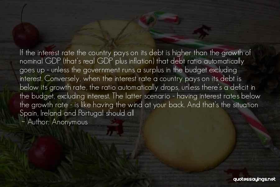 Gdp Growth Quotes By Anonymous