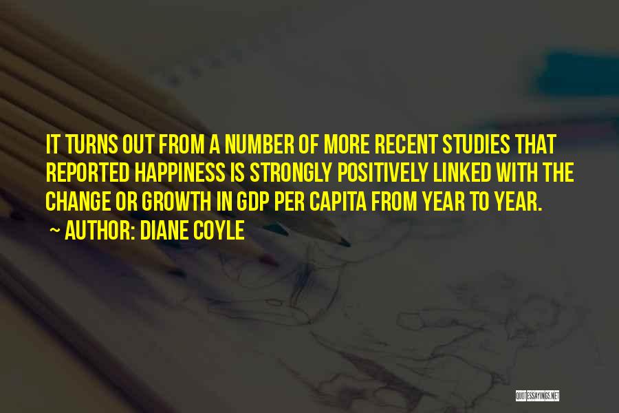 Gdp Growth Quotes By Diane Coyle