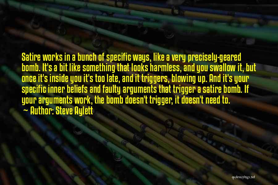 Geared Up Quotes By Steve Aylett