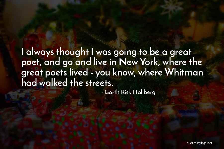 Gebakken Bloemkool Quotes By Garth Risk Hallberg Gebakken Bloemkool Quotes By Garth Risk Hallberg