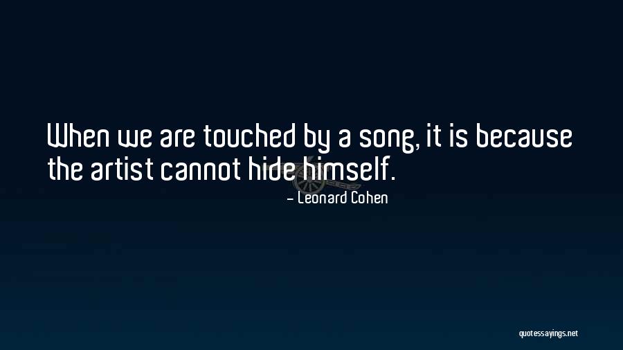 Gebunden Sein Quotes By Leonard Cohen