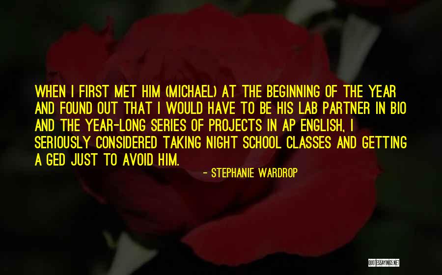 Ged Classes Quotes By Stephanie Wardrop Ged Classes Quotes By Stephanie Wardrop