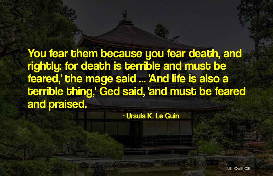 Ged Quotes By Ursula K. Le Guin Ged Quotes By Ursula K. Le Guin