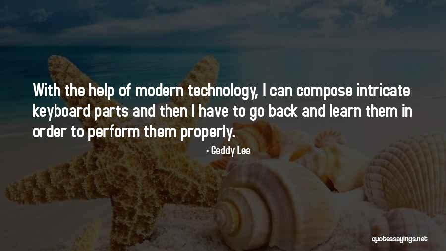 Geddy Lee Quotes 1042636