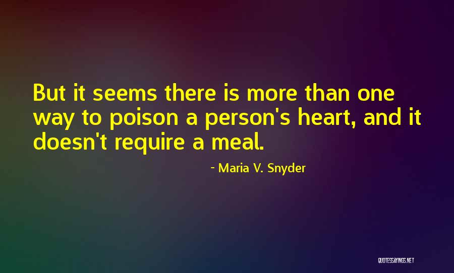 Gedeon Health Quotes By Maria V. Snyder Gedeon Health Quotes By Maria V. Snyder
