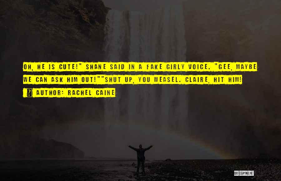 Gee Up Quotes By Rachel Caine