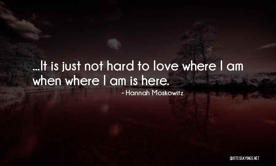 Geeft Kleur Quotes By Hannah Moskowitz