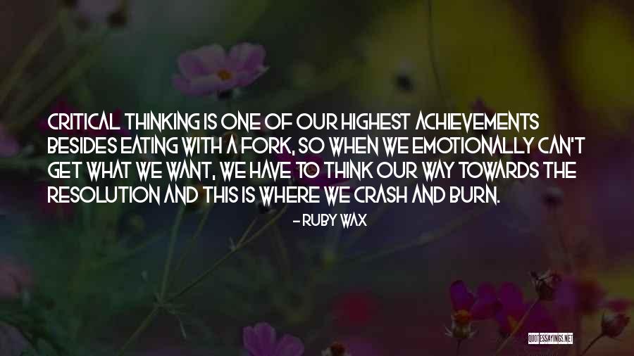 Geetha Quotes By Ruby Wax Geetha Quotes By Ruby Wax