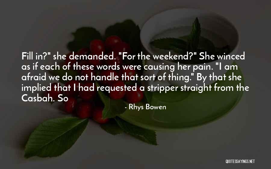 Geethu Mohan Quotes By Rhys Bowen Geethu Mohan Quotes By Rhys Bowen