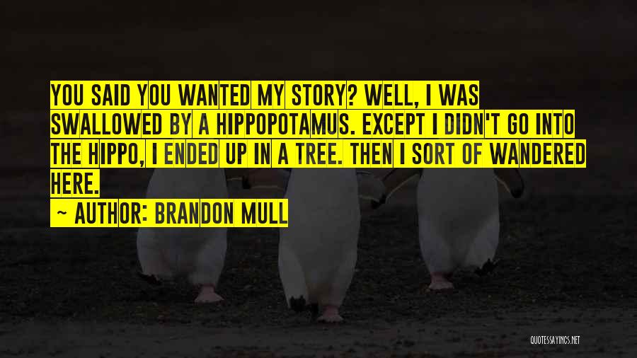 Geglazuurde Tegel Quotes By Brandon Mull