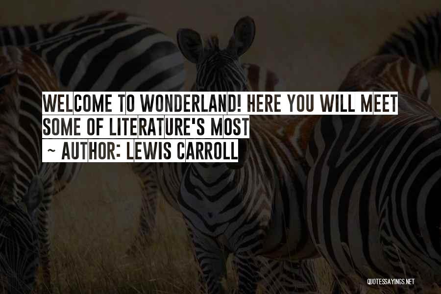 Geglazuurde Tegel Quotes By Lewis Carroll