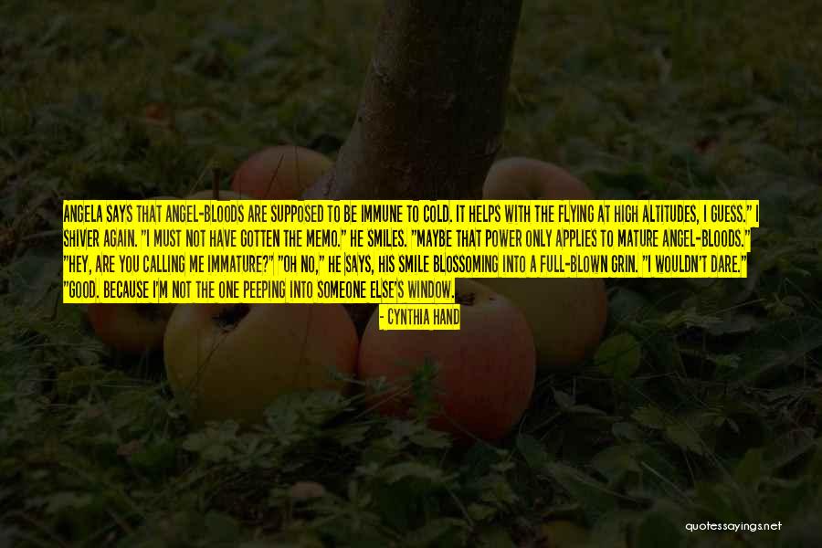 Gehecht Aan Quotes By Cynthia Hand Gehecht Aan Quotes By Cynthia Hand