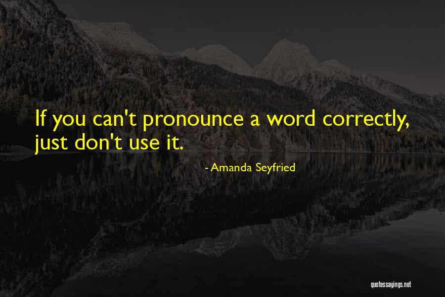 Geheime Staatspolizei Quotes By Amanda Seyfried