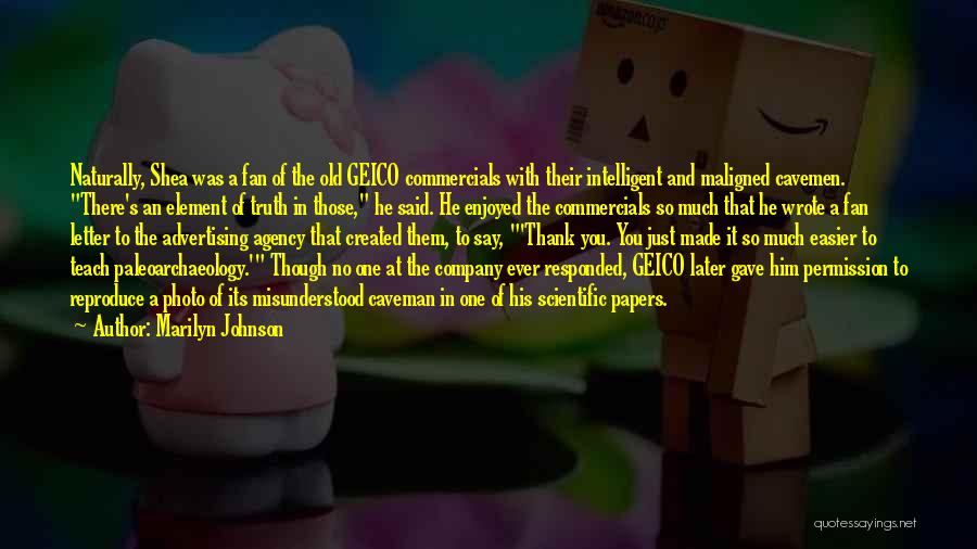 Geico Too Many Quotes By Marilyn Johnson