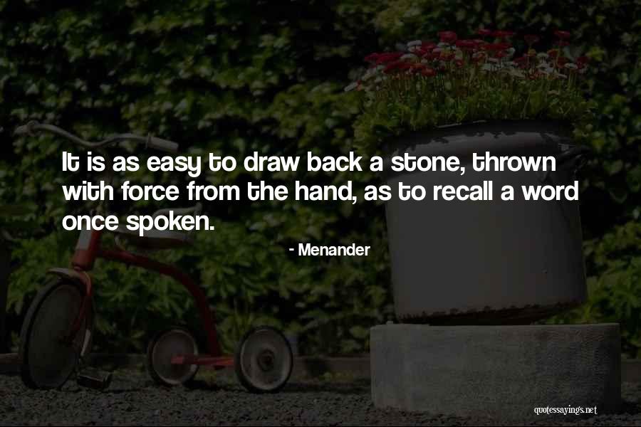 Geisinger Quotes By Menander Geisinger Quotes By Menander