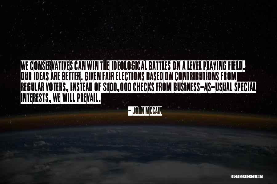 Geister Trio Quotes By John McCain