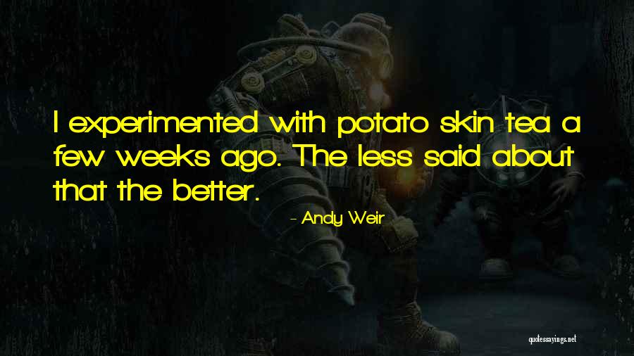 Geistesgeschichte Quotes By Andy Weir Geistesgeschichte Quotes By Andy Weir