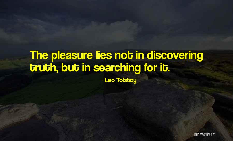 Gelaatschermen Quotes By Leo Tolstoy